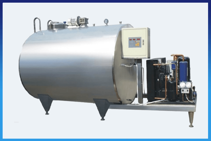  Direct Milk Cooling Tank 500L 1000L 2000L milk refrigeration tanks for Small Dairy Farm